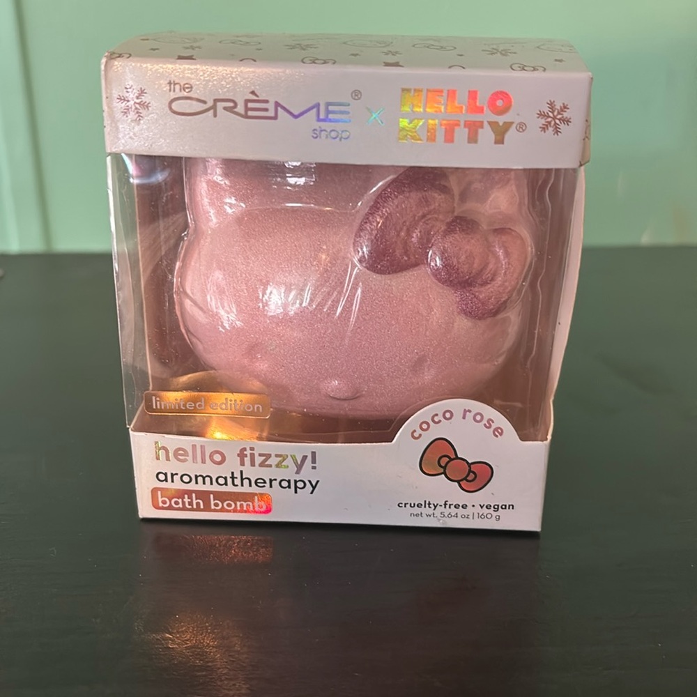 Hello kitty bath bomb limited edition